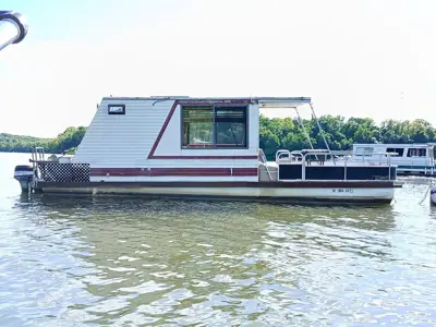 1991 Aqua Cruiser catamaran style pontoon