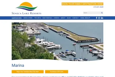 Seneca Lake Resorts' Marina at Sampson State Park