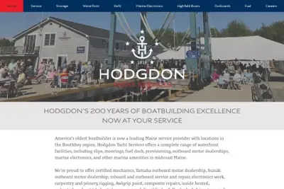 Hodgdon Yacht Services - Southport Boatyard