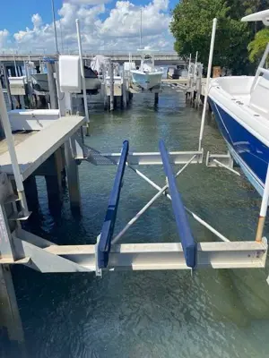Boat Slip with Lift for SALE next to Rickenbacker Causeway!!!
