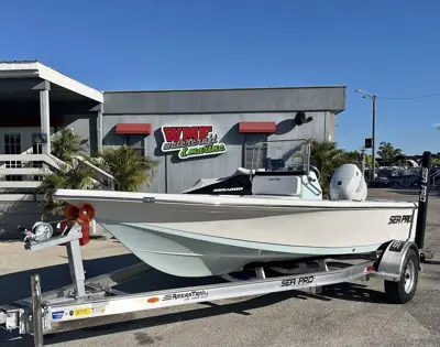 2027 Sea Pro 172 Bay, powered by a 90hp Suzuki motor