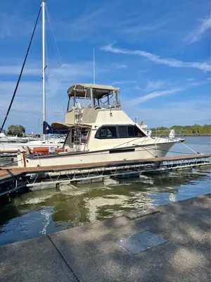 1988 Egg Harbor 35’ sport fisher golden egg