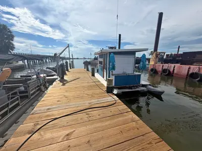 Fully licensed commercial kitchen food boat