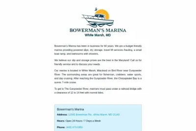 Bowerman Marina