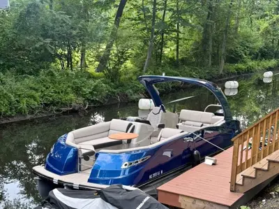 2020 Harris Crown 300HP tritoon
