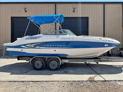 2009 Rinker Captiva 248 DB Deck Boat – MerCruiser Bravo Three | 292 Hours | Freshwater | Magic Tilt Trailer (sku: 10828)