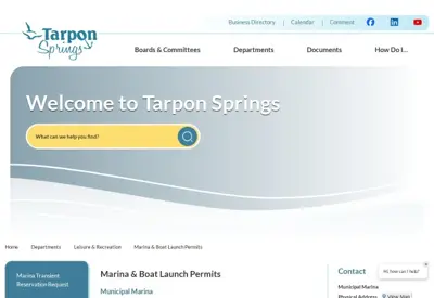 Tarpon Springs City Marina