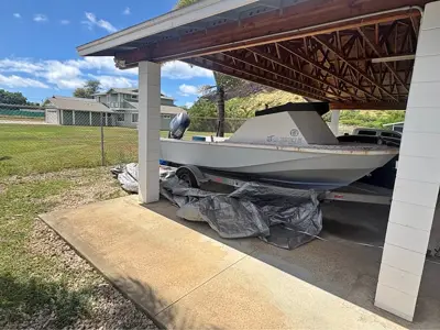 19 foot BOSTON WHALER FISHING BOAT