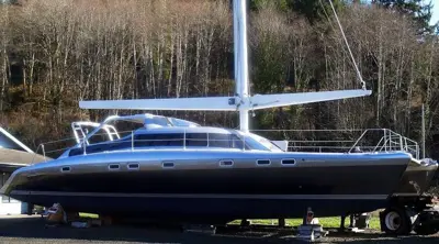 Performance AeroRig Crusing Catamaran 52' by Shuttleworth