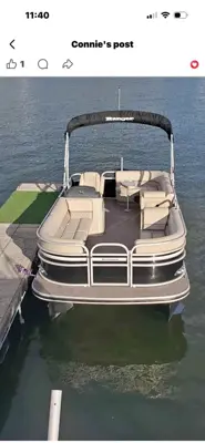 2020 Ranger 24' Pontoon Boat Model RP220c Reata