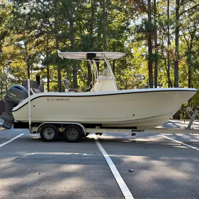 2018 Cobia 220 Center Console with Trailer
