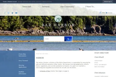 Bar Harbor Municipal Pier (Town Marina)