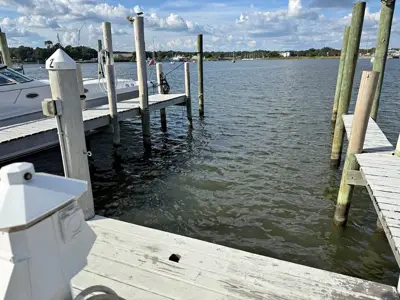 1 Dock Slip now available (possibly 2) Bayou Chico - protected location