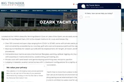 Big Thunder Marine at Ozark Yacht Club