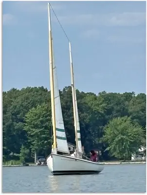 1977 Herreshoff Cat-Ketch Sailboat Scout