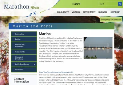 Boot Key Harbor Marathon City Marina