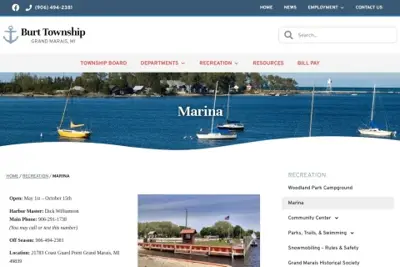 Burt Township Marina