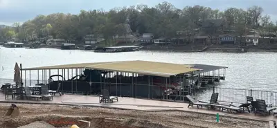 Boat slips 10’x28’ with 30’ overhang