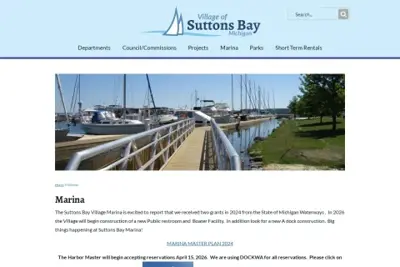 Suttons Bay Marina
