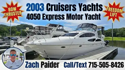 2003 Cruisers Yachts 4050 Express Motor Yacht