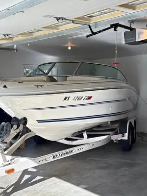 1999 SeaRay 190 bow rider w/trailer and a 4000lb shorestation w cover