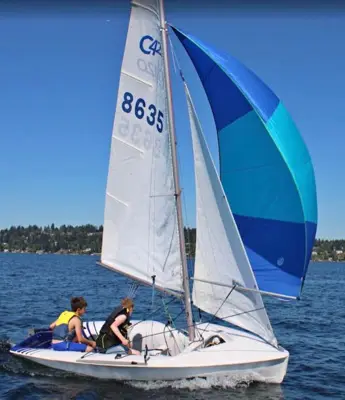 420 sailboat almost brand new