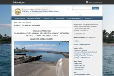Kawaihae Small Boat Harbor (North & South Basin)