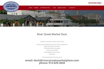 River Street Market Place Dock