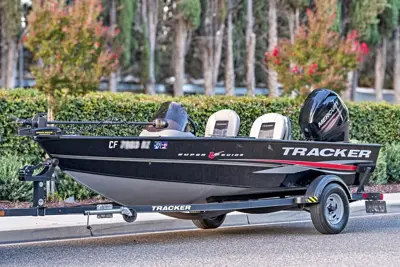 2018 Tracker Super Guide v16 22 hr's on engine