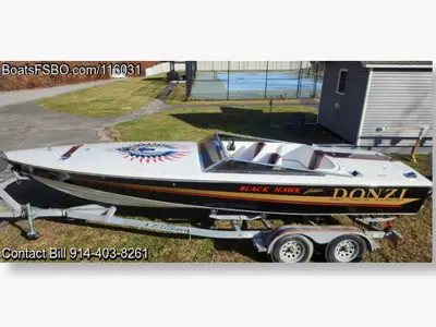 1995 Donzi Black Hawk — 22ft