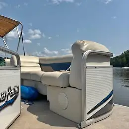 2001 Godfrey aqua patio