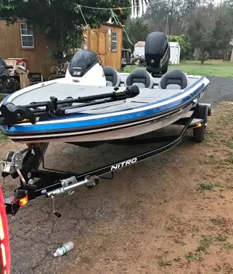 2015 Nitro bass boat