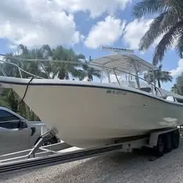 1999 Pursuit 28 CC – Repowered 2022 Twin Suzuki 300s