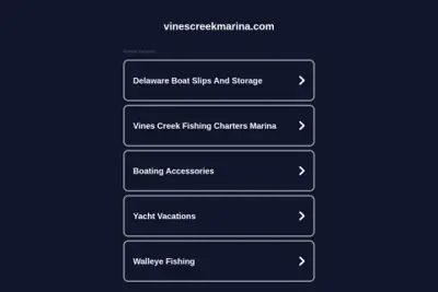 Vines Creek Marina