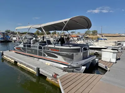 2013 Palm Beach 24 ft Tri Toon