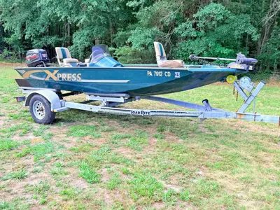 2003 JET XPRESS SIDE CONSOLE FISHING MERCURY 45HP JET MOTOR!