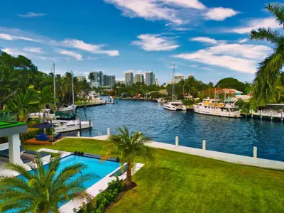 Boat Dock For Rent in Fort Lauderdale/On the South Fork of the new River, Florida
