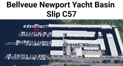 Bellevue Moorage 32' at winter rates