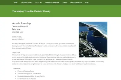 Arcadia Veterans Memorial Marina