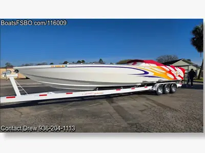 2002 Cigarette Gladiator — 38ft