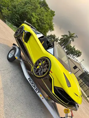 Custom Lamborghini-Style Jet Car Boat