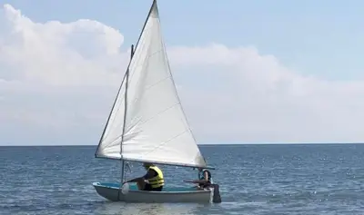 Free—Boston Whaler Squall Sailboat/Dingy