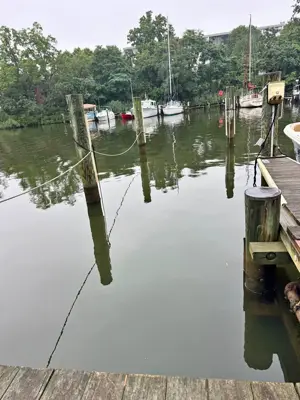 Boat slip on Back Creek Annapolis
