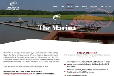 Surry Seafood Company Marina