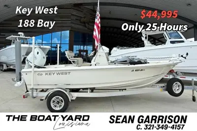 2022 Key West 188 Bay Reef – Suzuki 140, 25 Hrs