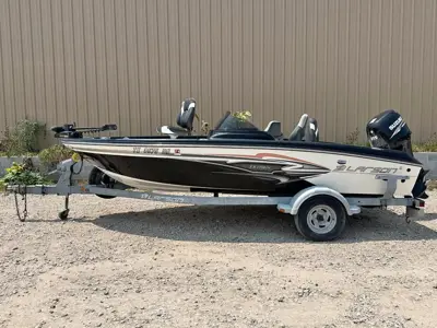 2013 Larson FX 1750 DC Fishing Boat – Suzuki 115HP | Minn Kota | Humminbird | Trailer (sku: 10904)