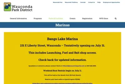 Bangs Lake Marina