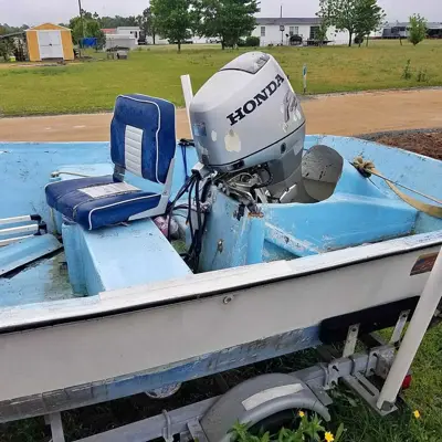 Atlantic skiff 1974 with honda bf50 4stroke