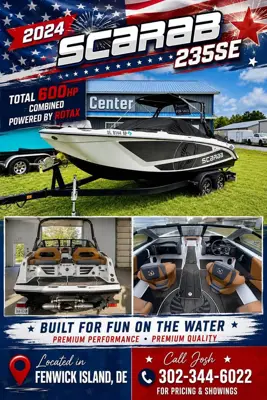 2024 Scarab Jet Boats 235se