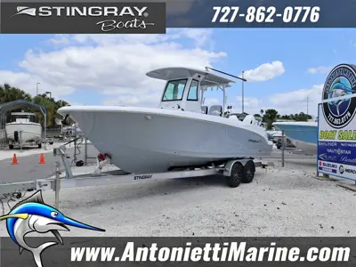 NEW 2026 STINGRAY 253 CC BOAT WITH TWIN SUZUKI OUTBOARDS